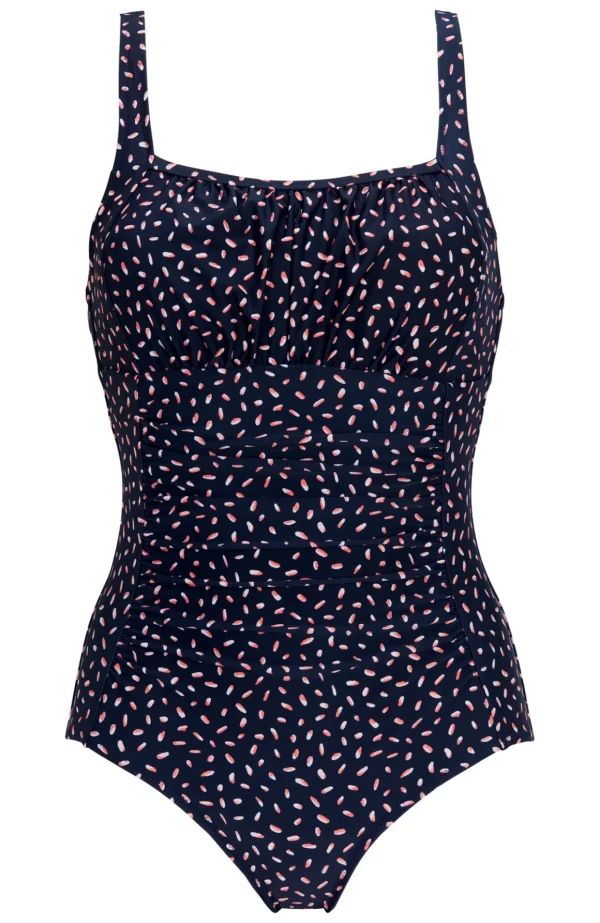 Baddräkt Gia - Navy/red