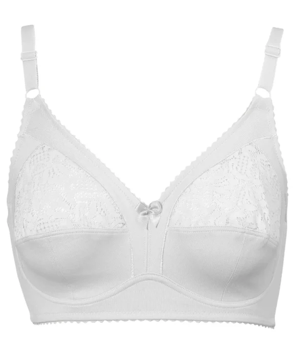 BH utan bygel - White