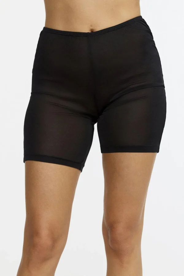 Cykelbyxor i siden - Black