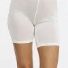Cykelbyxor i siden - Ivory