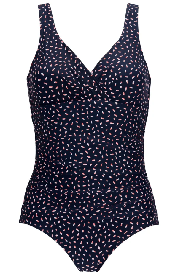 Fiona Baddräkt - Navy/red