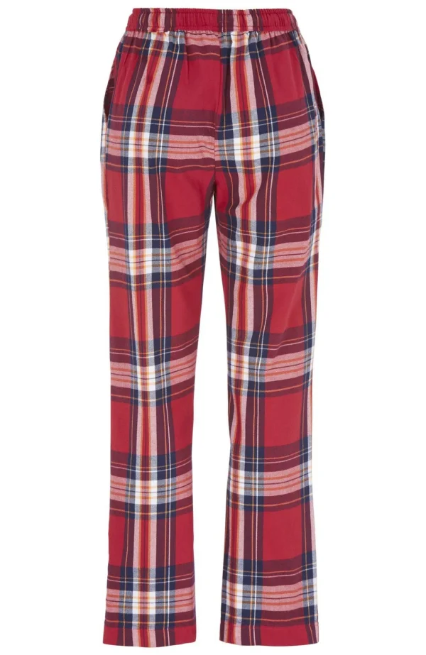 Flanellpyjamasbyxor - Cranberry