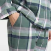Flanellpyjamasbyxor - Forest green