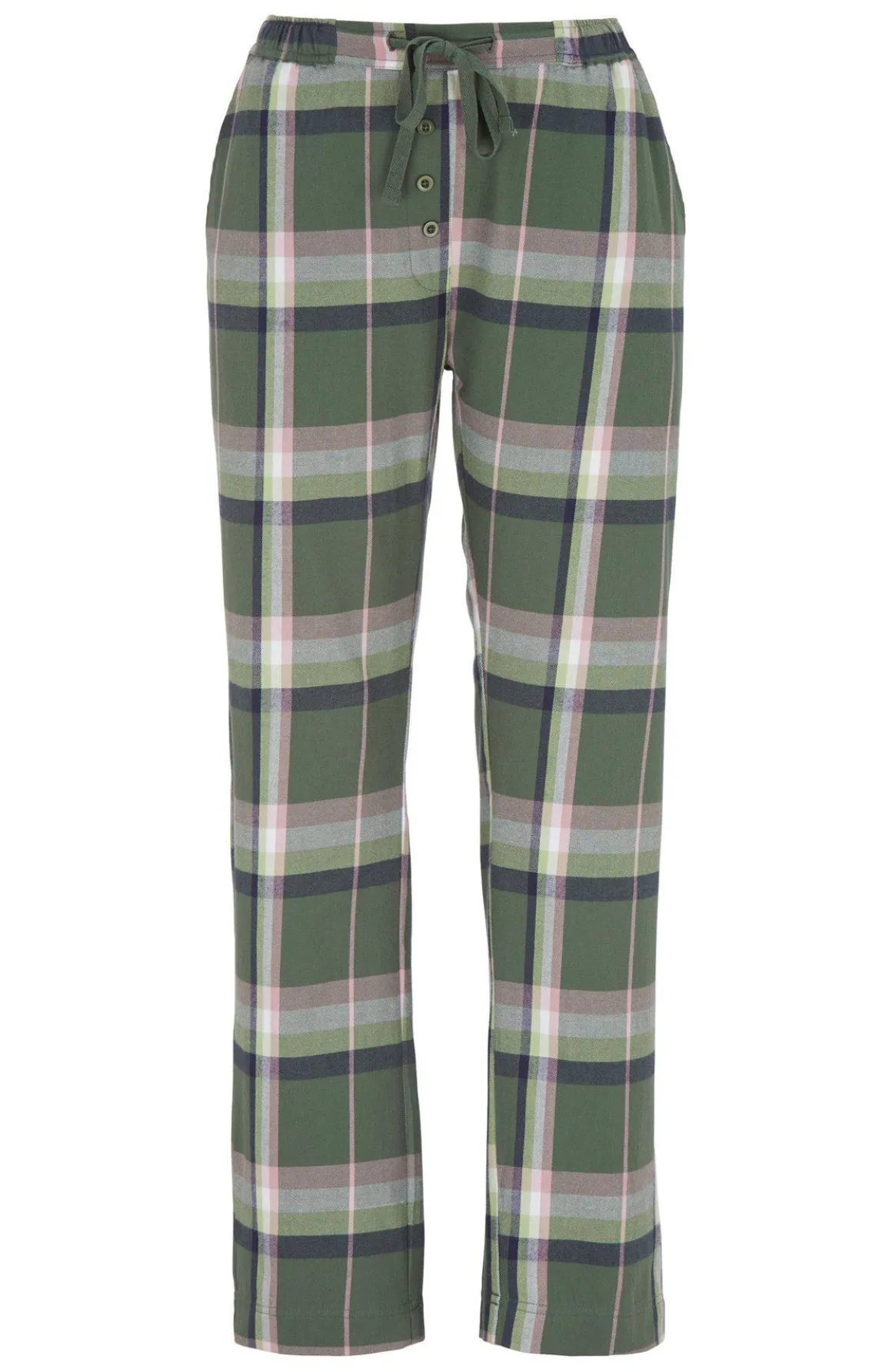 flanellpyjamasbyxor__fore_3.webp Flanellpyjamasbyxor - Forest green