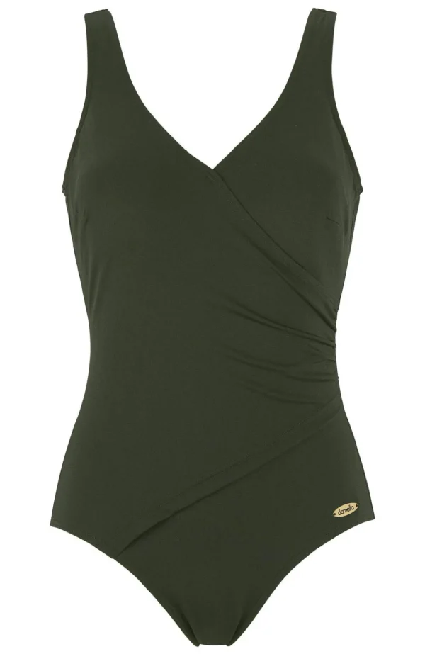 Klorresistent Baddräkt Julia - Khaki