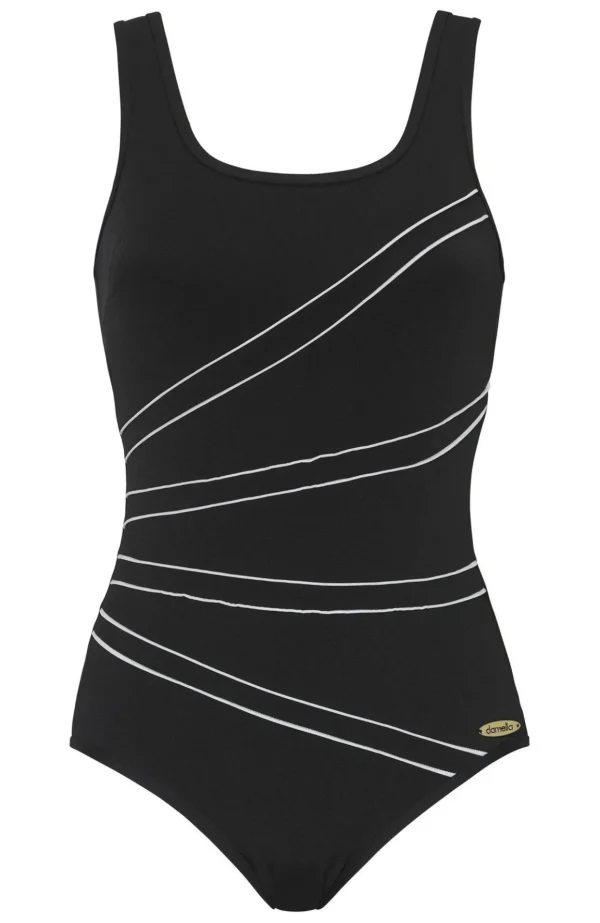 Klorresistent Baddräkt Keira - Black