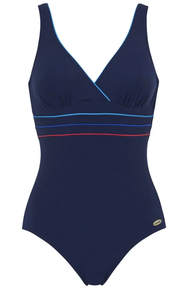 Klorresistent Baddräkt Sandra - Navy