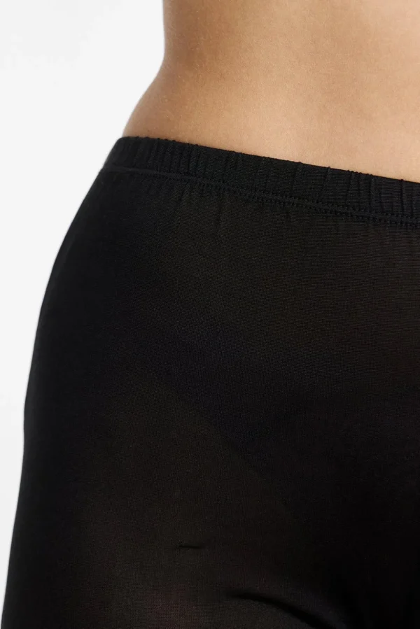 Leggings i siden - Black
