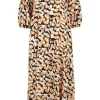 Maxi Klänning - Navy/peach