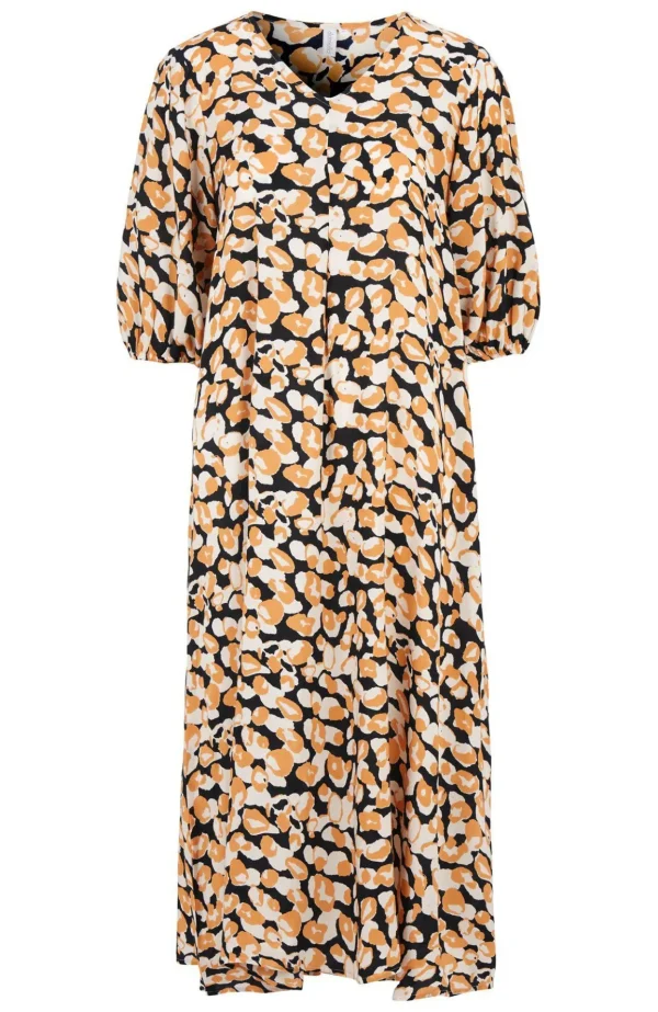 Maxi Klänning - Navy/peach