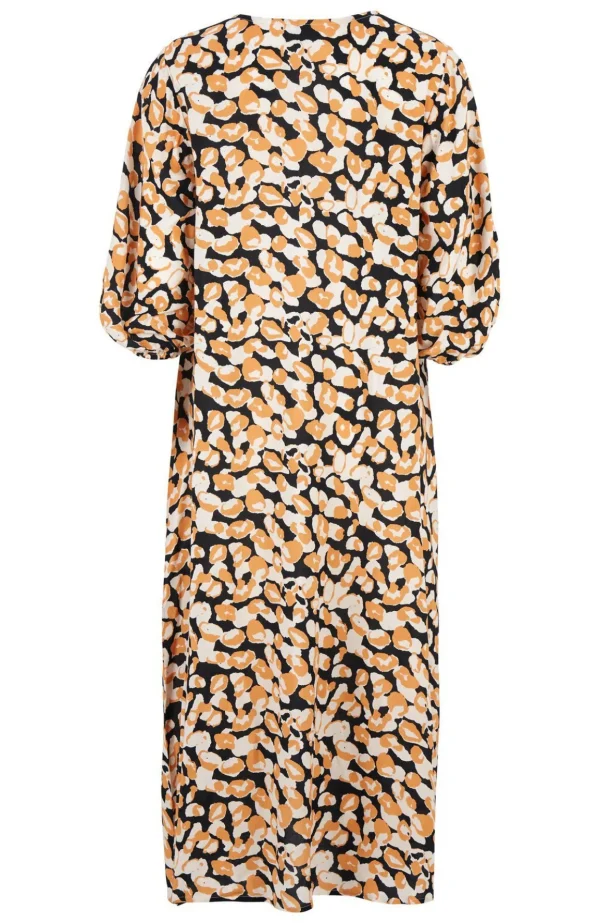 Maxi Klänning - Navy/peach
