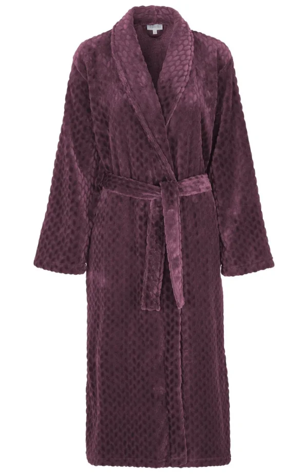 Morgonrock - Dark plum