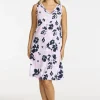 Nattlinne - Navy/pink