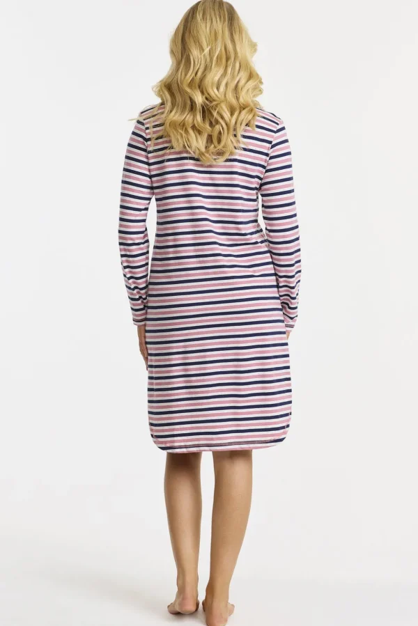 Nattlinne - Navy/pink