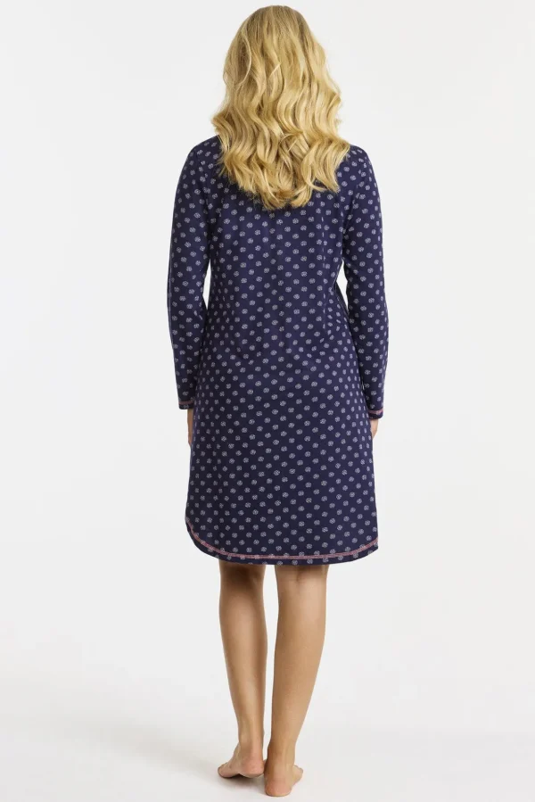 Nattlinne - Navy/pink