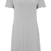 Nattlinne i bambuviskos Josefine - Grey Melange