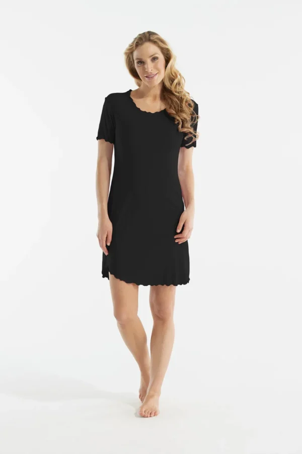 Nattlinne i bambuviskos Josefine - Black