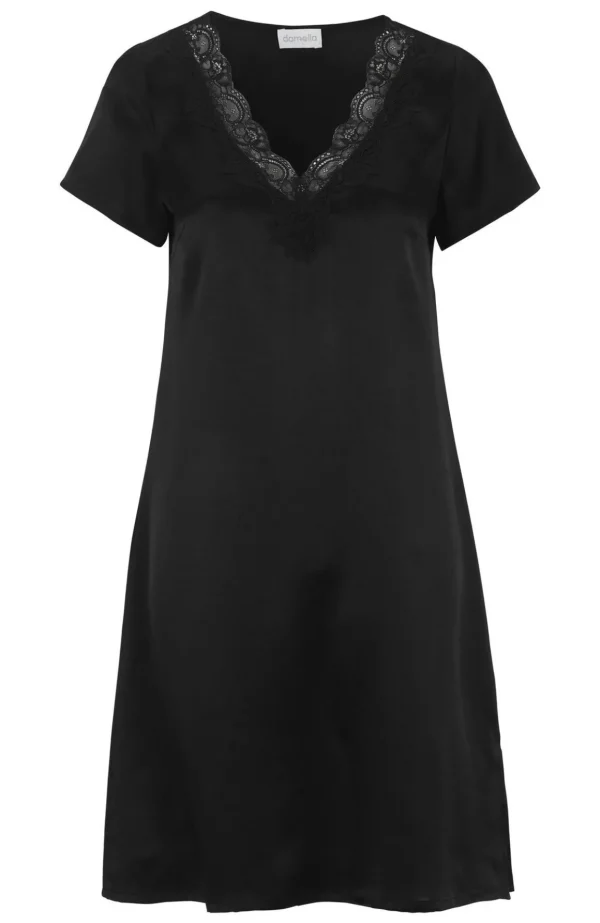 Nattlinne i siden - Black