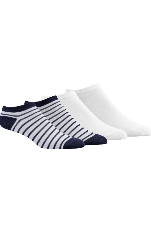 2-Pack Ankelstrumpor - Navy/white