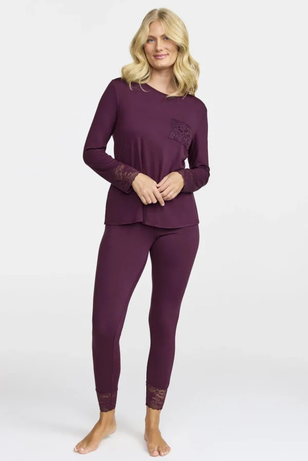 Pyjamas - Dark plum