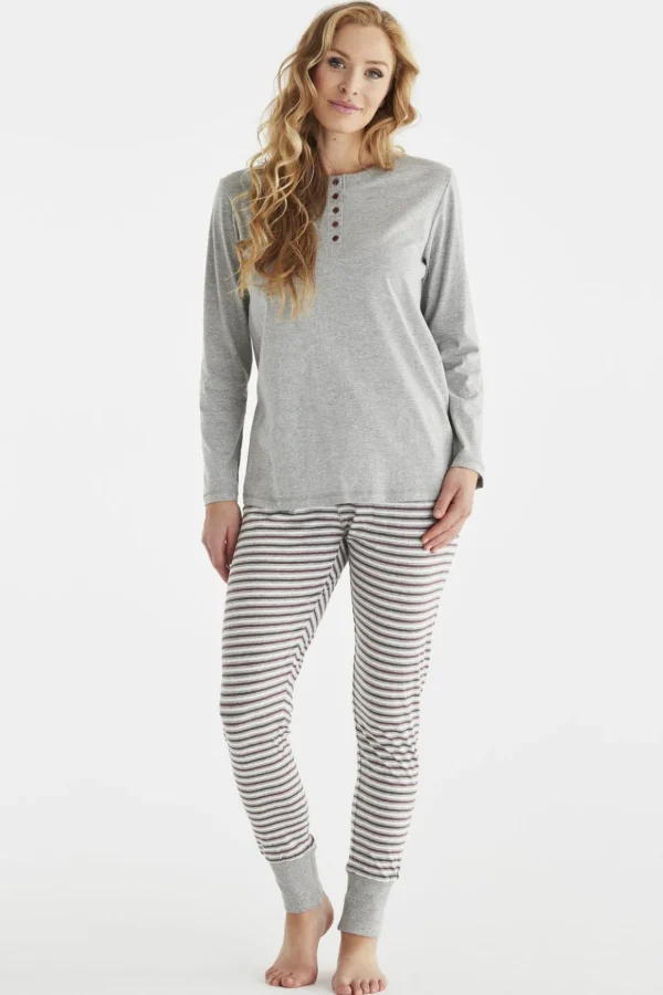 Pyjamas - Mauve/grey