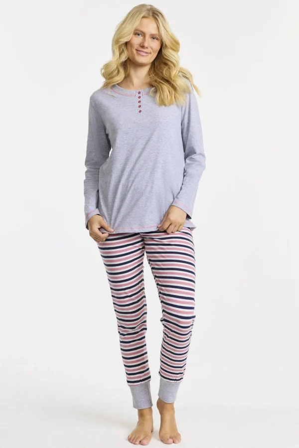 Pyjamas - Navy/pink