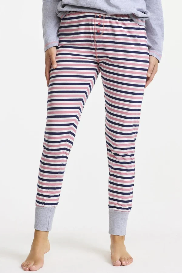 Pyjamas - Navy/pink
