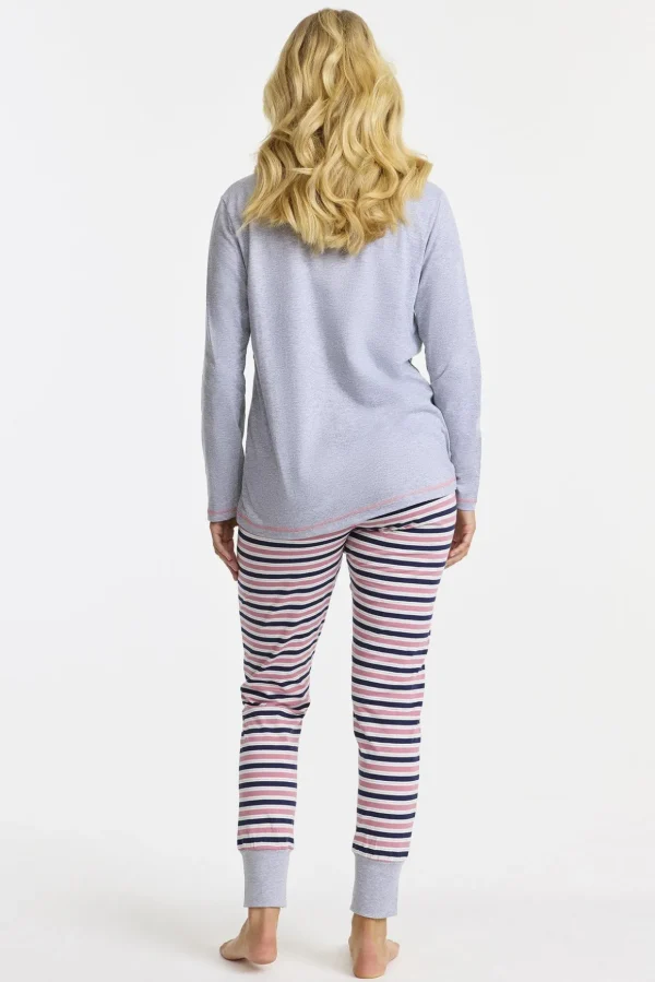Pyjamas - Navy/pink