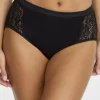 Trosa Midi spets - Black